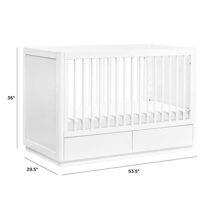 babyletto Bento 3in1 Convertible Crib with Storage & Reviews Wayfair